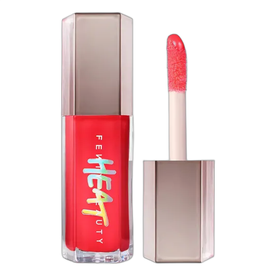 Fenty Beauty Gloss Bomb Heat Lip Plumper - 9ml Glossy Finish, Shade 01 Hot Cherry