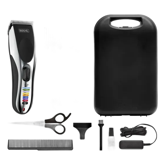 Wahl Family Pro Cut Cordless Hair Clipper Dual Voltage Professional with 6 Length Combs