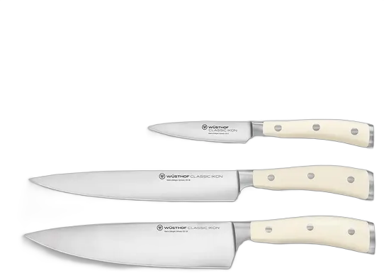 Wüsthof Classic Ikon Crème - 3-Knife Set